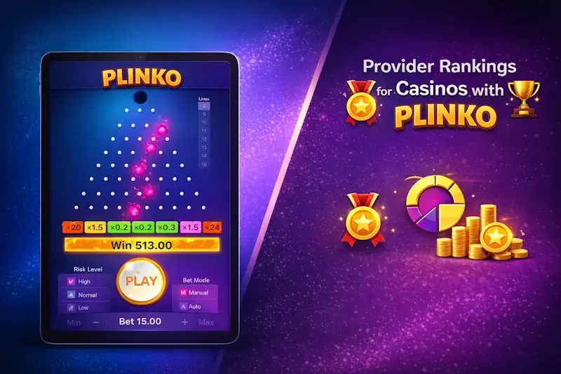Plinko risk level selection